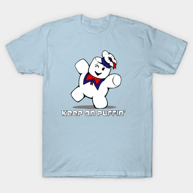 Stay Puft Marshmallow Cute T-Shirt by ArtofOldSchool